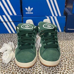 Adidas Campus 00s Trainers Dark Green Suede -Brand New Men’s 10-Unisex-Authentic